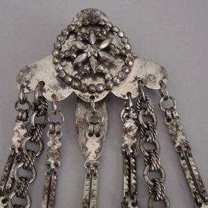 VICTORIAN 1800s antique cut steel lady's sewing chatelaine - Morning ...
