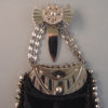 VICTORIAN cut steel chatelaine purse, circa 1850 - Image 2