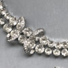 EISENBERG dazzling clear rhinestones bow bracelet in a silver colored rhodium plated setting - Image 3