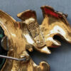 RICE-WEINER unusual Asian dragon brooch designed by Louis C. Mark in the 1940s - Image 7